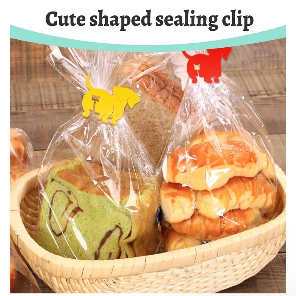 💕5/25💕 Two Cat or Dog Butt Bag Clips